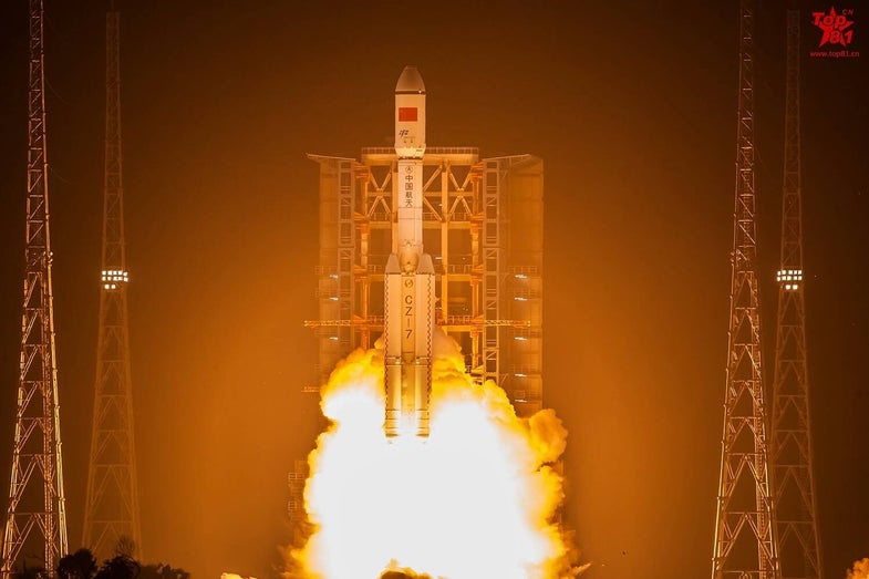 China Long March 7 Space Rocket