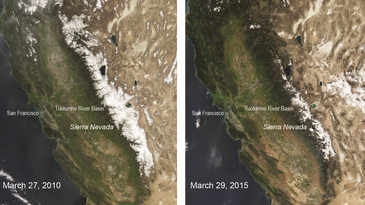 Sierra Nevada Snowpack Is At Its Lowest Level In 500 Years