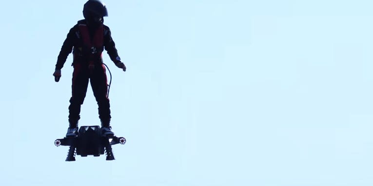 This Weird Flying Board Is A Jetpack For Your Feet