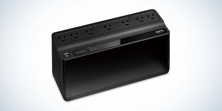 A back-up battery and surge protector for 41 percent off? I’d buy it.