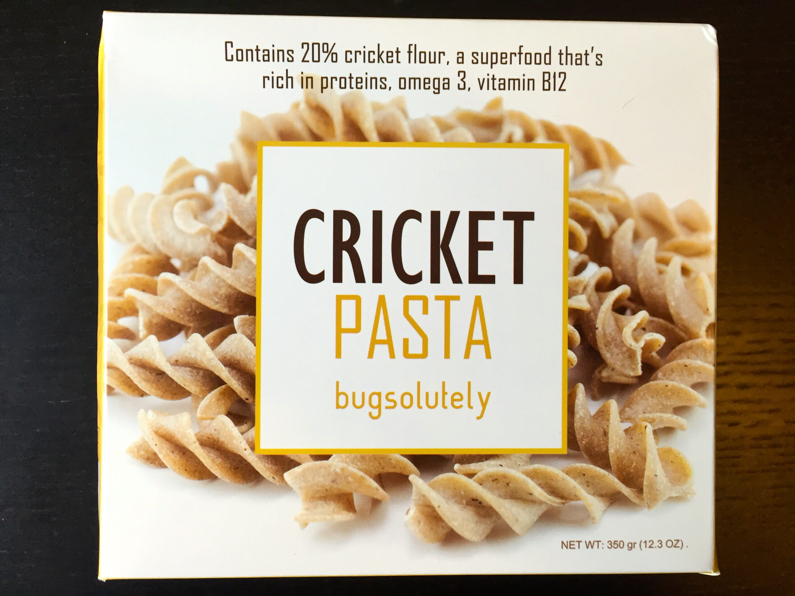 We Ate Pasta Made Out Of Crickets