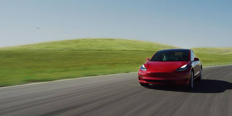 Tesla is making the Model 3 faster with a software update