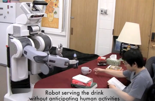 Robot Sees Into The Future To Pour You A Beer