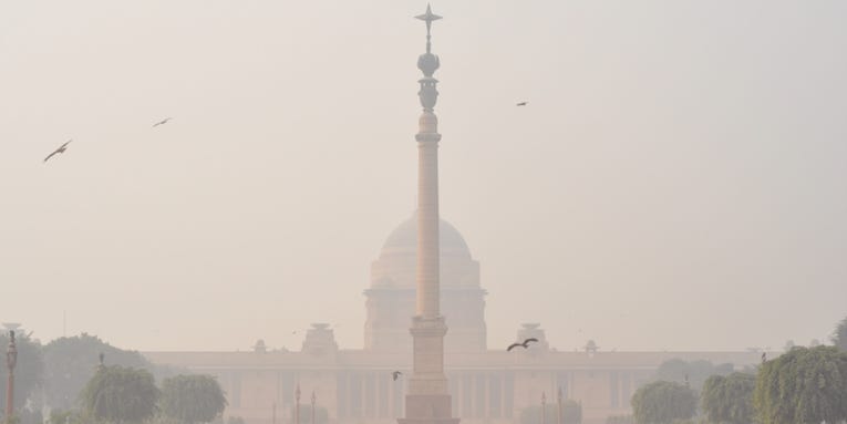 Air pollution in New Delhi is literally off the charts