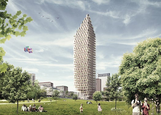 A Plan For The World’s Tallest Wood Skyscraper