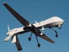 Remote-controlled MQ-1 Predator Unmanned Aerial Vehicle in flight