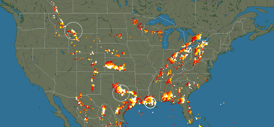 Listen To Lightning Strikes Live On This Citizen-Scientist Map