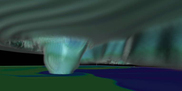 How scientists modeled a deadly tornado with an insanely powerful computer