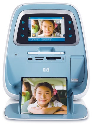 Take a stylus to the A826's seven-inch LCD-the largest screen on any photo printer-and you can fix redeye, color over zits, or scrawl hand-written messages on your pics before printing.** HP Photosmart A826 $250; <a href="http://hp.com">hp.com</a>**