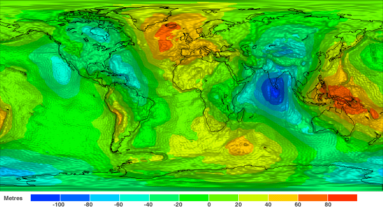 Satellite Creates First Global Gravity Map of Earth