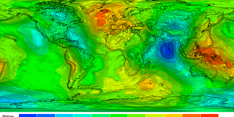 Satellite Creates First Global Gravity Map of Earth