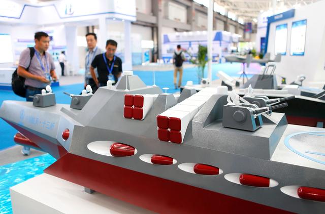 China robot warship D3000