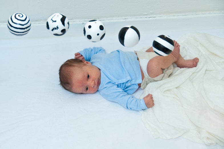 Gaming System Helps Young Babies Kick Their Way To Health
