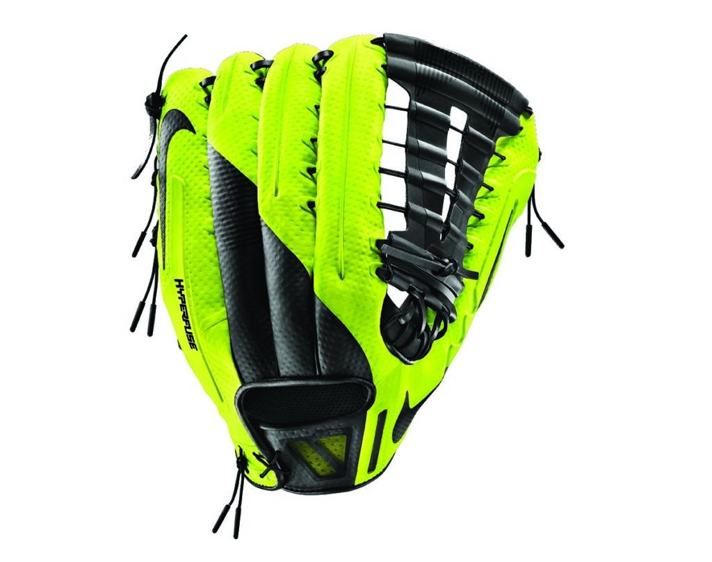 Breaking in a new baseball glove is tough. The Vapor 360 makes it easier. Built with a perforated and nearly seamless construction into the palm, Nike designers made the Vapor 360 ready to use right out of the box—no need to perform feats of strength trying to cool, warm, and stretch it into submission. <a href="http://store.nike.com/us/en_us/pd/vapor-360-fielding-glove/pid-1481754/pgid-10266857"><strong>$400</strong></a>