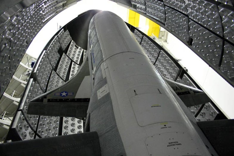 Mr. X-37B, bring me a treat from space