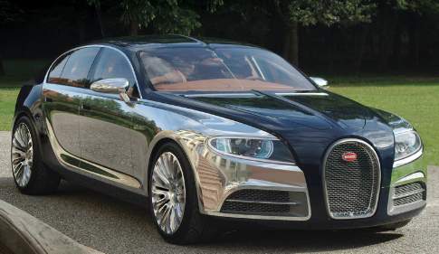 A new, four-door icon of high style? The Bugatti Galibier concept takes its name from an Alpine pass traversed during the Tour de France bicycle race. No word on price yet, but if you have to ask...