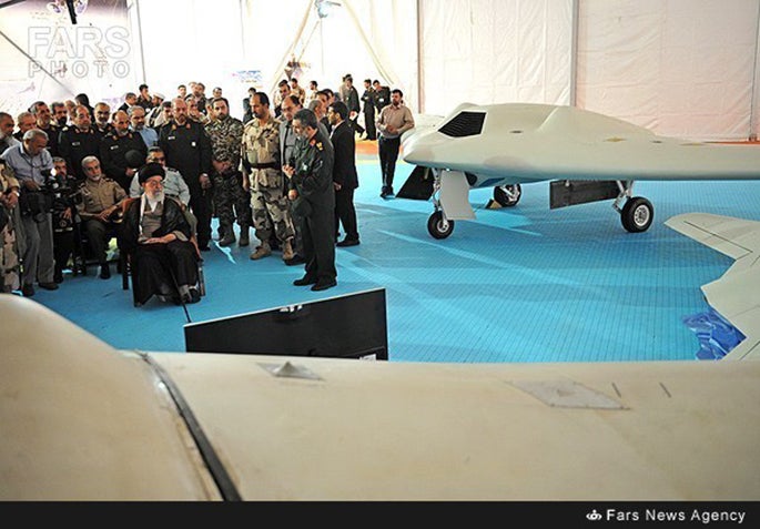 iran, stealth drone,