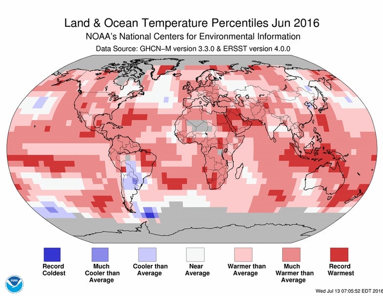 This June Was The Hottest June Ever On Record