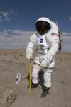 Astronauts, engineers and scientists wore prototype spacesuits, drove prototype lunar rovers and simulated scientific work recently at Moses Lake, Washington as part of NASA's demonstration of concepts for living and working on the lunar surface, looking ahead to missions to the moon slated for 2020.