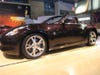 If the weather at the New York hadn¹t been so unseasonably cold, the new 370Z Roadster might have been the perfect car for the moment. Nicely styled, with bigger, more muscular haunches than its hardtop sibling, the Z Roadster runs on a 332 hp, 3.7-liter V6‹a big engine for such a little car.