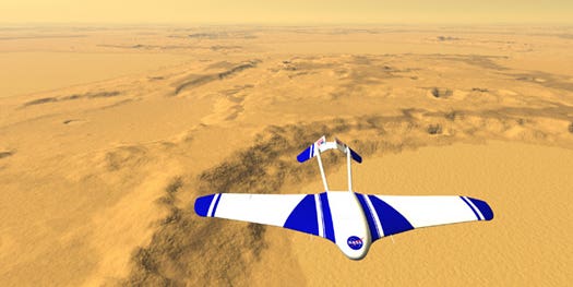 NASA Robotic Rocket Plane To Survey Martian Surface