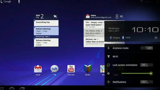 Google Shows Off Tablet-Friendly Android 3.0 and the Motorola Xoom Tablet