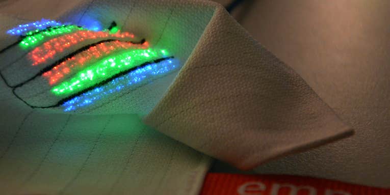 Washable heartbeat sensors can now be embroidered onto clothing