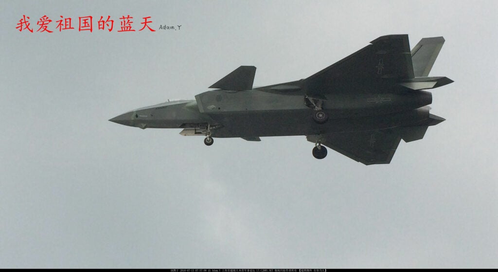 J-20 stealth fighter China