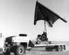 How do you see if your paraglider trainer develops lift? Strap it to a flatbed truck and drive it across a dry lakebed. The Paresev was the training vehicle for the Gemini paraglider, a failed concept to land the Gemini spacecraft on a runway (and my favourite failed program). 1963.