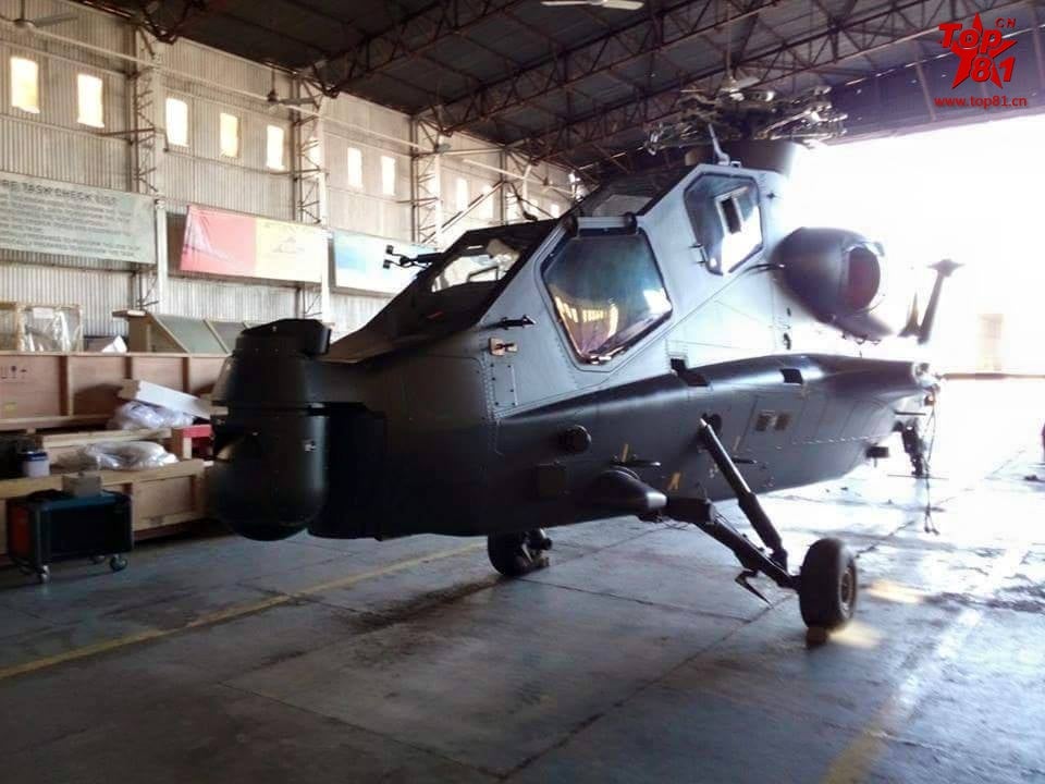 China Pakistan Z-10 attack helicopter