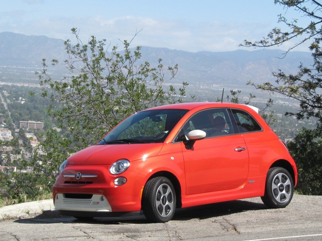<em>24 kWh battery, 87 miles (EPA), 116 MPGe</em> Fiat's <a href="http://www.greencarreports.com/overview/fiat_500e-battery-electric_2013">500e electric car</a> may be a mere "<a href="http://www.greencarreports.com/news/1068832_electric-cars-some-are-real-most-are-only-compliance-cars--we-name-names">compliance car</a>", but the engineers have done a great job--its nippy, fun to drive and probably a better vehicle than the gasoline version. Limited availability is a hindrance, though.