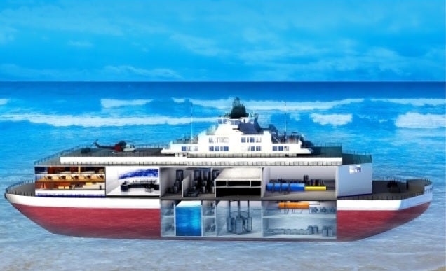 China Floating Nuclear Reactor ACPR50