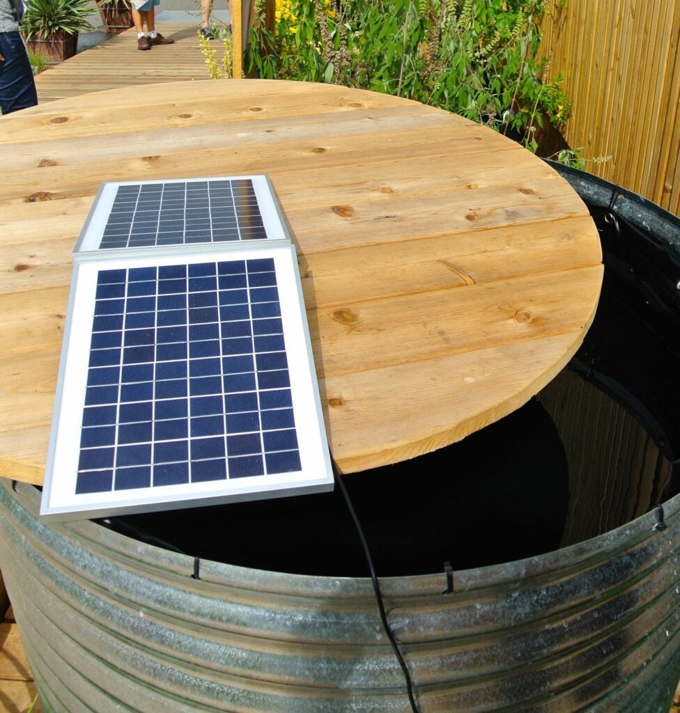 The Missouri University of Science and Technology's <a href="http://solarhouse.mst.edu/">NEST Home</a> used sunshine to heat its water.