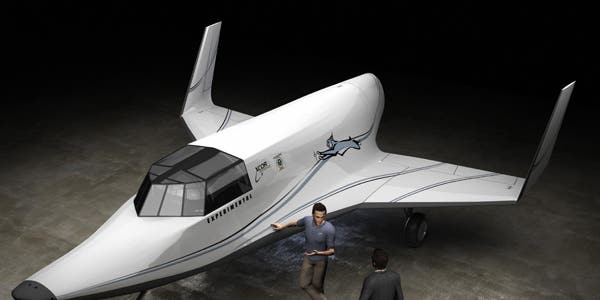 XCOR Unveils Suborbital Space Vehicle
