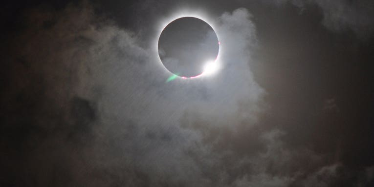How did people first figure out when a solar eclipse would occur?