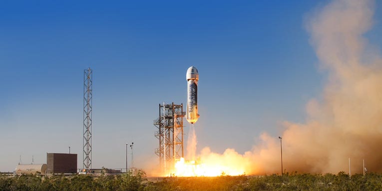 Blue Origin’s Rocket Flies 58 Miles High [Video]