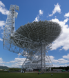 With its 328-foot dish, the Green Banks Telescope in West Virginia is the world's largest steerable radio telescope. It can scan 80 percent of the sky for radio transmissions.