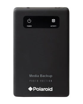 Have thousands of photos on your hard drive, but always forget to back them up? Plug in this completely automatic USB storage device and have it locate, copy, and store all the images on your system with nary the push of a button. ** Polaroid Backup $140; <a href="http://polaroid.com">polaroid.com</a>**