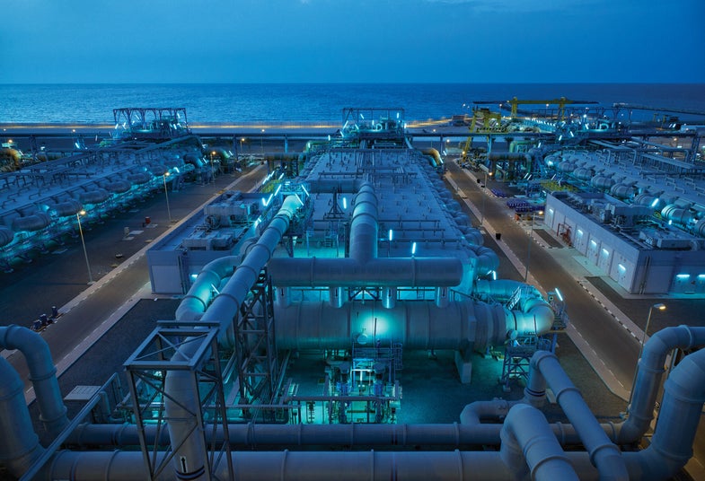 In photos: Dubai’s massive desalination plant