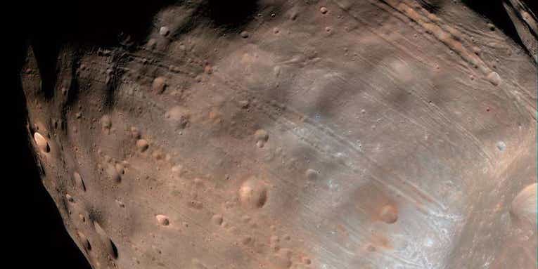 Mars’s Moon Phobos Is Falling Apart