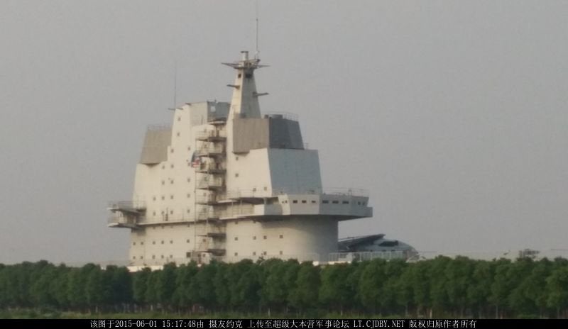 China Aircraft Carrier Type 001A Wuhan