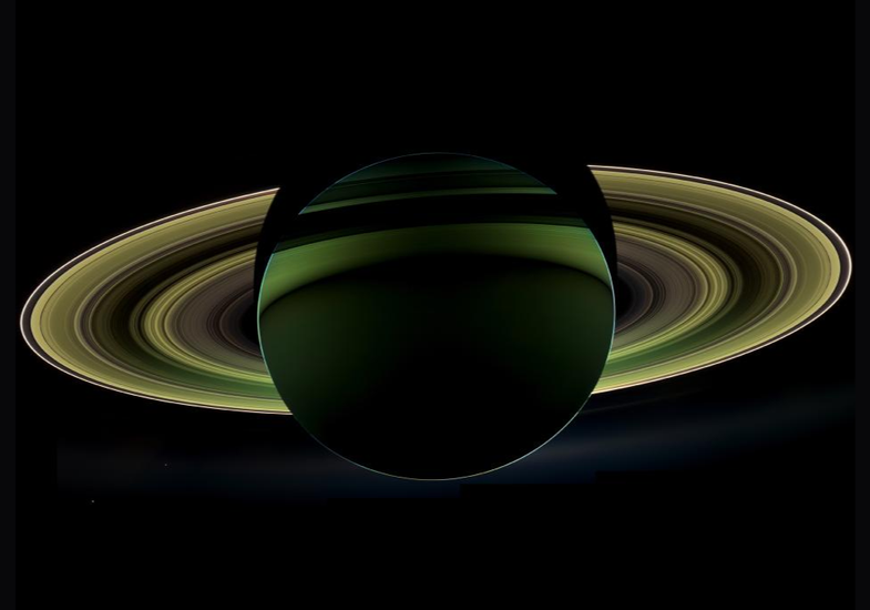 BigPic: A Rare And Spectacular View Of Saturn