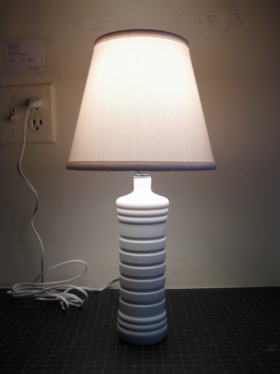 Bright Idea: The plastic bottle lamp