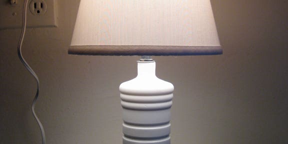 Bright Idea: The plastic bottle lamp