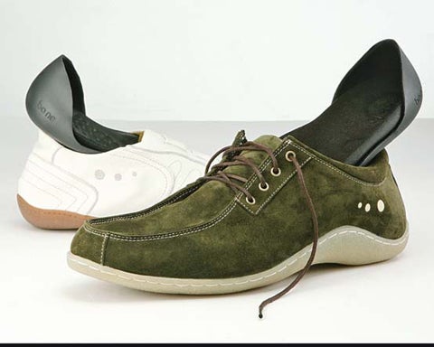 Get one pair of comfortable shoes, and then dress them up as oxfords, sneakers and more. With Skins modular footwear, 20-plus outer shells can slip over a single polyurethane "bone" insert that takes the place of the midsole, toebox and other supporting structures. Skins Bone Insert pair $50; Skins shells $160-$500; <a href="http://skinsfootwear.com">skinsfootwear.com</a>