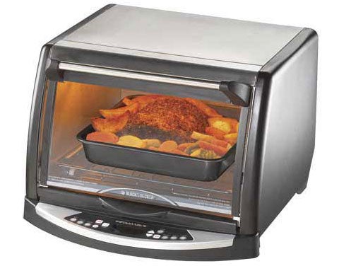 Cycling high- and low-frequency infrared waves, this oven cooks food about twice as fast as a conventional oven without sacrificing flavor or texture. Unlike microwaves, which cook by heating water molecules, infrared waves target all parts, leaving you with crispy outsides and juicy meat.--A.S.<br />
<strong>InfraWave Speed Cooking Countertop Oven</strong> $150; <a href="http://blackanddeckerappliances.com">blackanddeckerappliances.com</a>