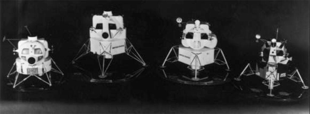 Apollo lunar module evolution