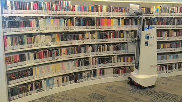 Robo Librarian Tracks Down Misplaced Books