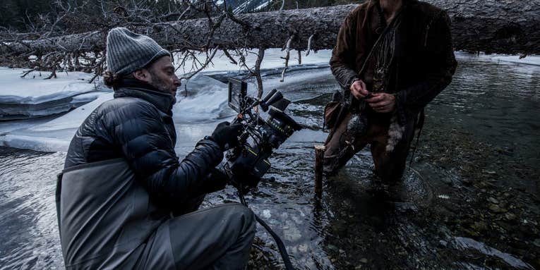 We Talked To The Man Who Shot Leonardo DiCaprio (And A Bear)