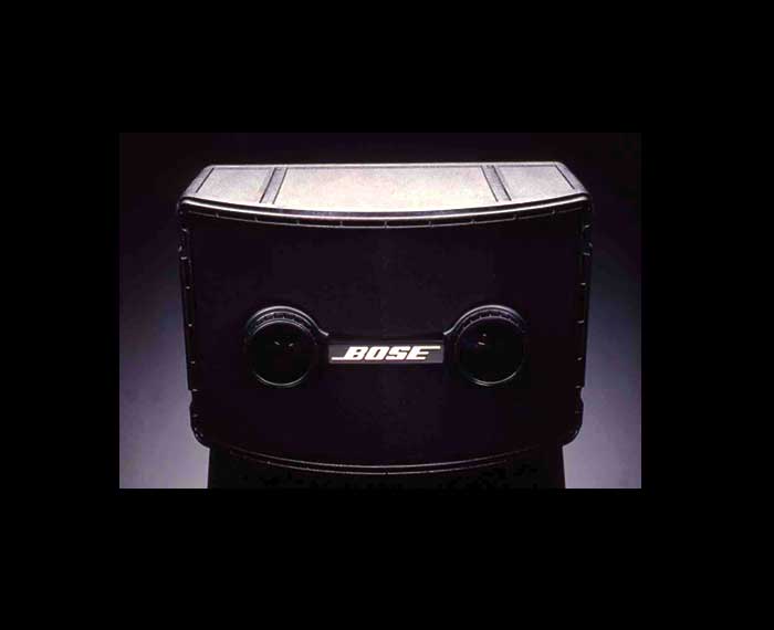 <strong>1972</strong> Bose notices that musicians are using 901s onstage. To help them maximize sound quality, he develops the Pro loudspeaker, which uses one driver and an equalizer instead of woofers and tweeters. <strong>1975</strong> Bose downsizes the 901 to create the 301 system. Slightly bigger than a breadbox, the 301 quickly becomes one of the world's best-selling speakers. It is the first to make use of Bose's Syncom software, which compares the sound from each new speaker to the ideal sound predicted by a computer model.